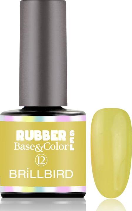Immagine prodotto BrillBird Gomma Gel Base&Corallo #12 8ml (Vernice UV gel)