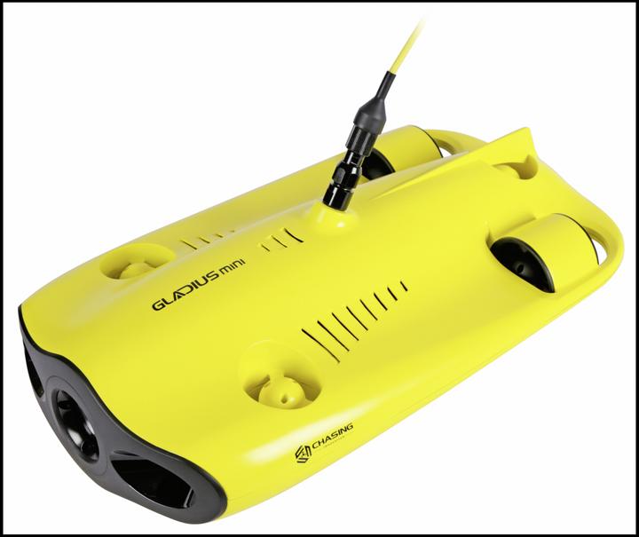 Actual product image Chasing Gladius Mini 4K Underwater Drone 100m Cable