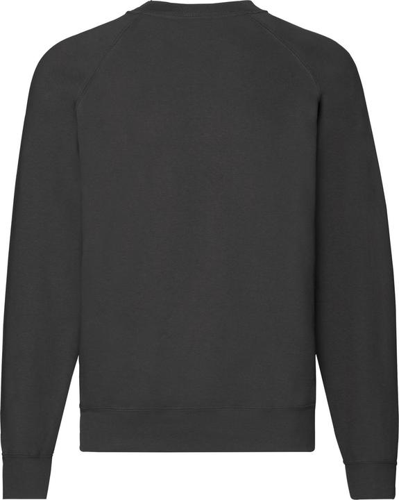 Actual product image Fruit of the Loom Mens Classic Raglan Sweatshirt (XXL)