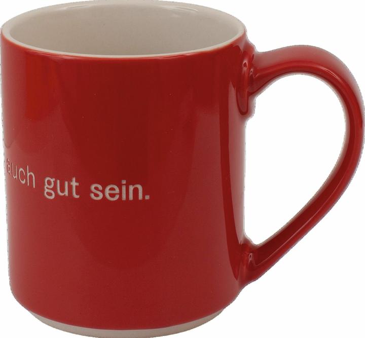 Actual product image Astrid Lindgren heroes. Mug Cup red (1 x)