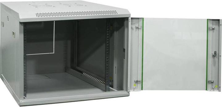 Actual product image Renkforce RF-NC-120 48.30cm (19") wall mount enclosure (W x H x D) 600 x 505.05 x 450 mm 9 U Gray (9 RU, 19 inch rack)