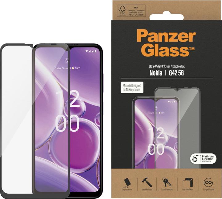 Produktbild PanzerGlass Ultra-Wide Fit (1 Stück, Nokia G42)