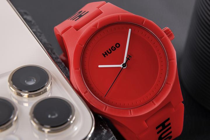 Actual product image Hugo Boss Hugo Lit For Him Rote Herrenuhr 1530346 + BOX