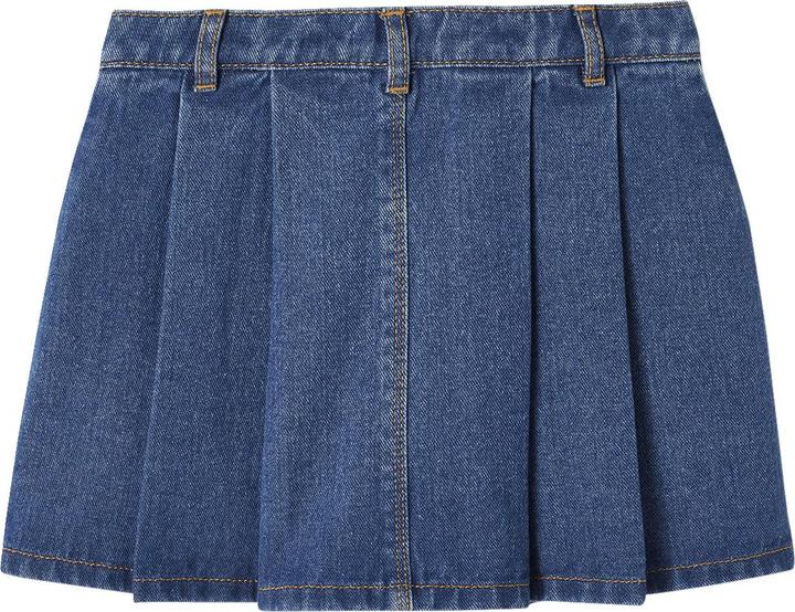 Image du produit Vertbaudet Jupe plissée fille en denim (110)
