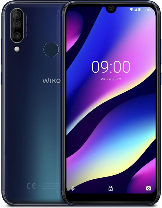 Actual product image Wiko View 3 (64 GB, Night blue, 6.25", Dual SIM, 12 Mpx, 4G)
