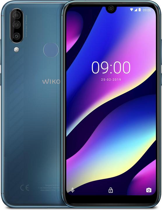 Immagine prodotto Wiko Vista 3 (64 GB, Electro Bleen, 6.25", Doppia SIM, 12 Mpx, 4G)