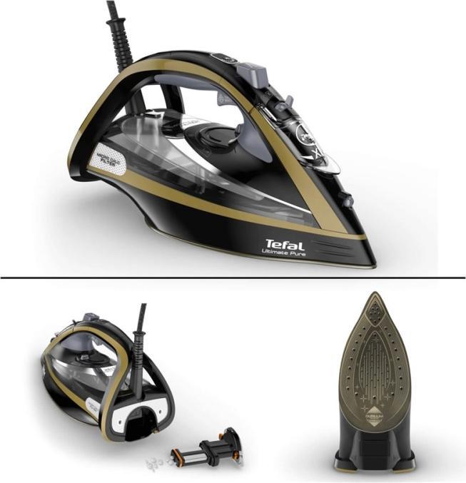 Produktbild Tefal FV9865E0 Bügeleisen Trocken- & Dampfbügeleisen Durilium Selbstreinigende Grundplatte (3000 W, 250 g/min)