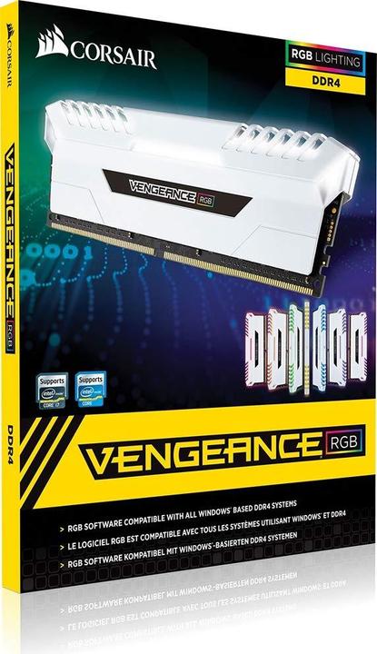 Image du produit Corsair Vengeance RGB (2 x 16GB, 3200 MHz, RAM DDR4, DIMM)