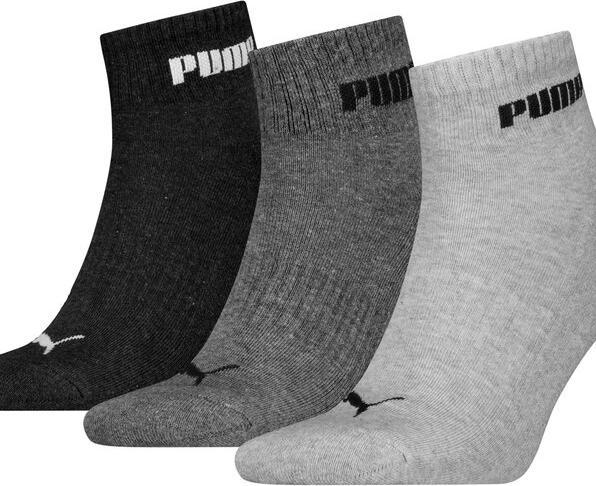 Produktbild Puma Cushioned Quarter Socken (3er Pack, 39 - 42)