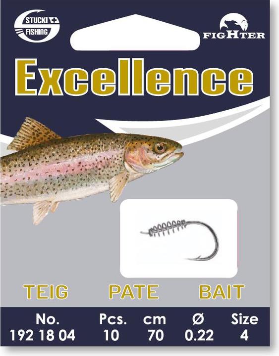 Stucki Thun Montierte Haken Excellence Trout Bait