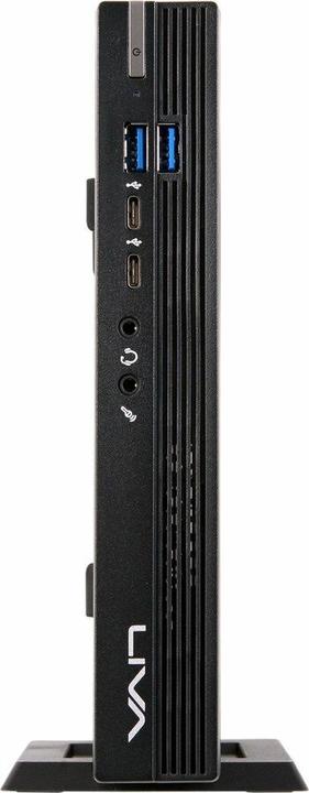Actual product image ECS IPC LIVA ONE H610 65W COM Barebone 95-662-QC3008