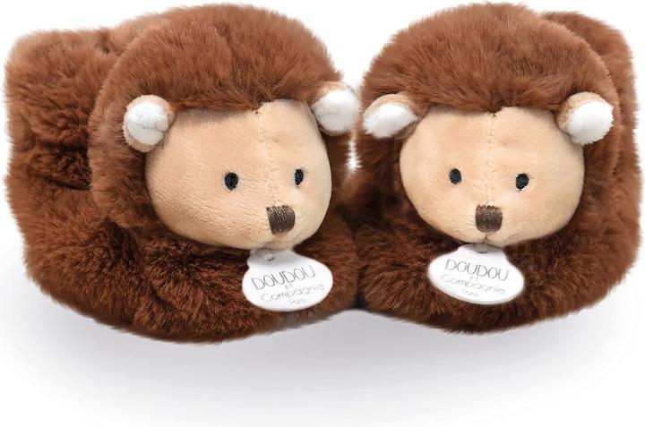 Image du produit Doudou et Compagnie Chaussettes Unicef avec hochet Hérisson 0-6M