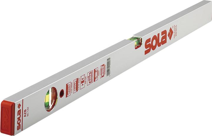 Produktbild Sola Messwerkzeuge Wasserwaage AZB 40 cm Aluminium silber 0,5 mm/m 0,50 mm/m (40 cm)