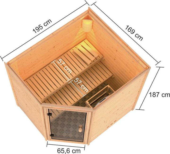 Actual product image Woodfeeling Elea (Without oven)