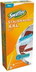 Produktbild Swiffer Staubmagnet XXL im Starterset, bestehend aus: 1 Teleskopstab und 2 Staubtüchern, Stab bis zu 90 cm (1 Stk.)