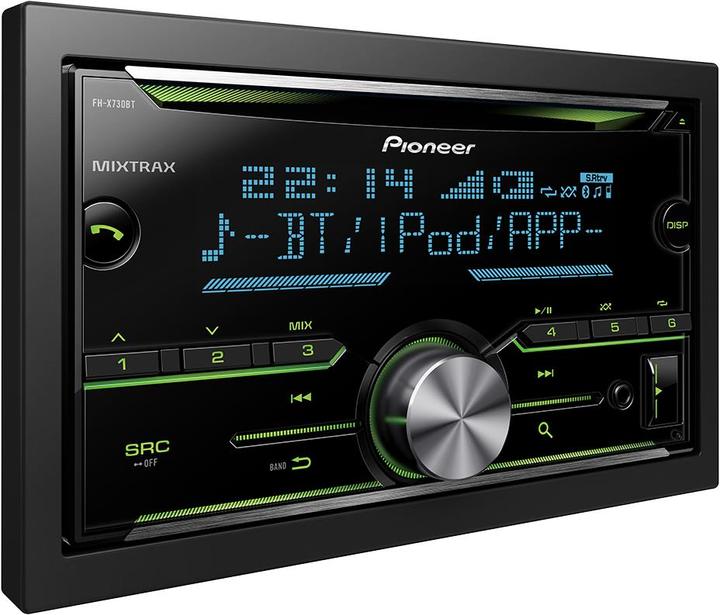 Pioneer Fh-X730bt (Voiture Android, Apple Carplay)