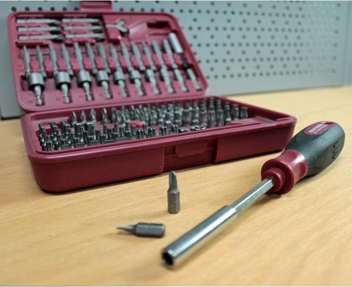 Actual product image Kraftwerk Universal bit box (Hexagon socket TX M10, Hexagon socket TX M15, Hexagon socket TX M20, Hexagon socket TX M30, Cross Phillips PH M1, Cross Phillips PH M2, Hexagon socket TX M8, Hexagon socket TX M25, Hexagon socket TX M27, Hexagon socket TX M40, Cross Pozidriv PZ M1, Cross Pozidriv PZ M2, Cross Phillips PH M3)