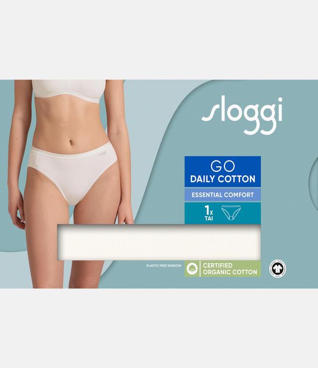 Actual product image Sloggi Brief GO DAILY COTTON TAI Damenslip 3er Pack (S, pack of 3)
