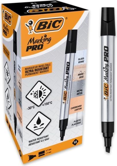 Produktbild Bic 964802 (Schwarz, Silber, 12 x)