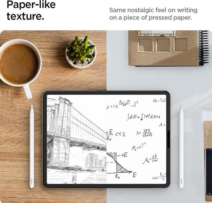 Immagine prodotto Spigen Paper Touch Pro iPad Air 4/5/Pro 11 folia matowa AFL02790 (2 Pezzo/i, iPad Air 2020 (4. Gen))