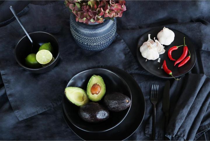 Image du produit Kare Design Assiette Organic noire Ø20cm (20 cm)