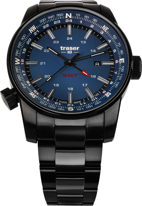 Immagine prodotto Traser P68 Pathfinder GMT (Orologio da polso analogico, 46 mm)