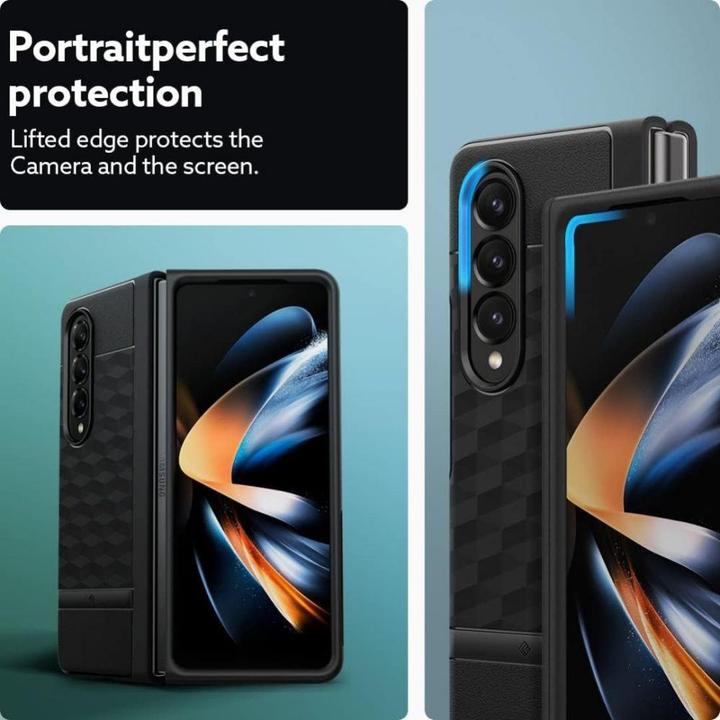 Produktbild Caseology Parallax Sam Galaxy Z Fold5 Czarny/Matte Black ACS06225 (Samsung Galaxy Z Fold5)