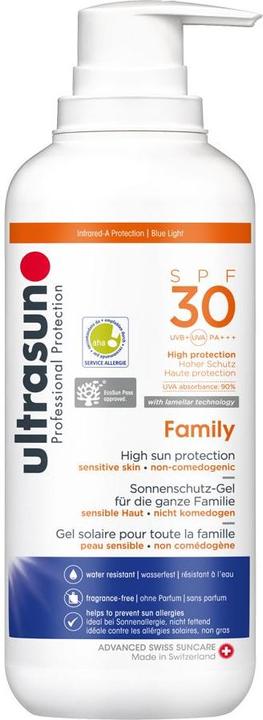 Image du produit Ultrasun Family SPF 30 (Lotion solaire, SPF 30, 400 ml)