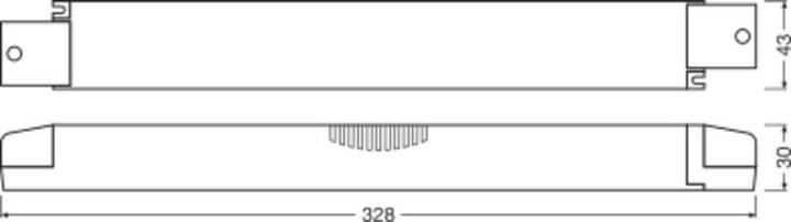 Actual product image Ledvance LED control gear DR-SUP-200/220-240/24 10X1