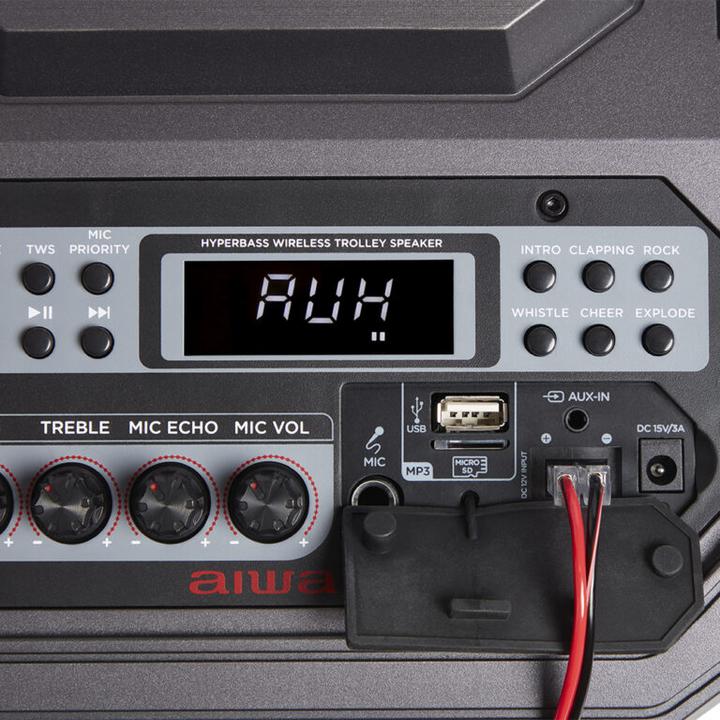 Immagine prodotto Aiwa Rinkinys MUSIC KBTUS-710 (8 h, Batteria ricaricabile, Corrente elettrica)