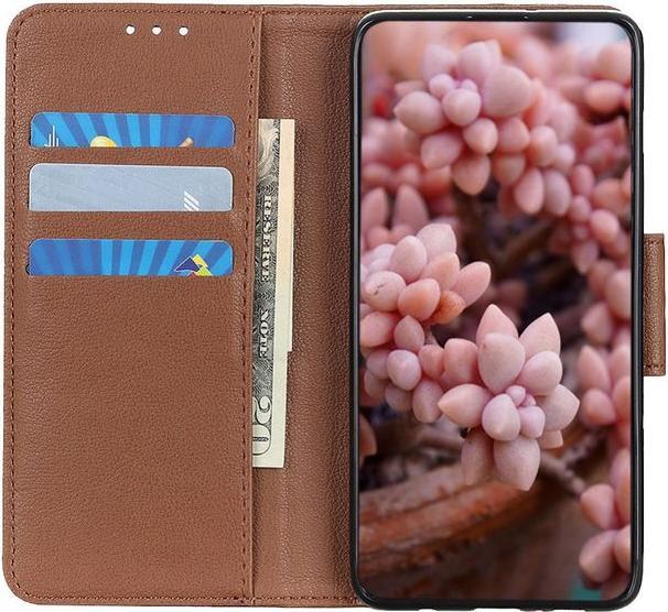 Produktbild MU Classic Litchi Leder Bookcover Series (Motorola Edge)