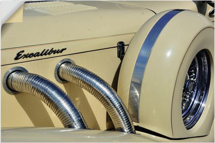 Actual product image Artland Car details of the luxurious Excalibur U4VD (60 x 40 cm)