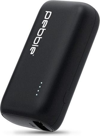Actual product image veho Pebble PZ10 - Black - Universal - Rectangle - Lithium Polymer (LiPo) - 10000 mA (10000 mAh, 12 W, 37 Wh)