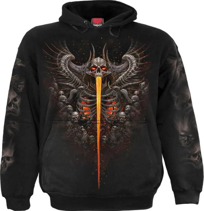 Actual product image Spiral Unisex Adult Gates Of Hell Hoodie (L)