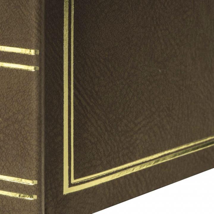 Immagine prodotto Hama Album Jumbo London, 30x30 cm, 80 pagine bianche, marrone (10 x 15 cm)