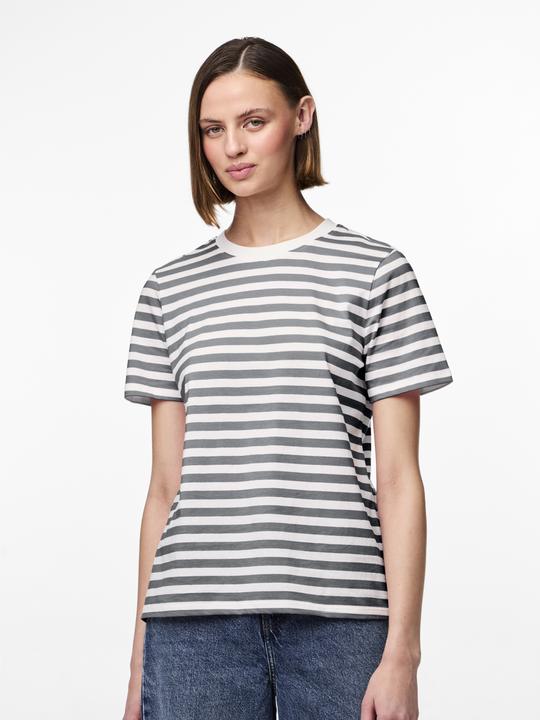 Actual product image Pieces Pcria Ss Tee Stripes Noos Bc (S)