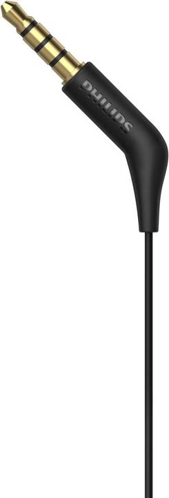 Image du produit Philips Écouteurs intra-auriculaires filaires, TAE1105BK (pas de réduction du bruit, Filaire)