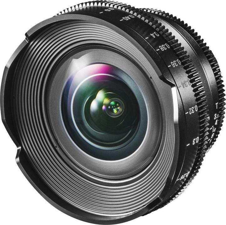 Actual product image Samyang XEEN 14mm T3.1 FF Cine Nikon (Nikon F, APS-C / DX, full size)