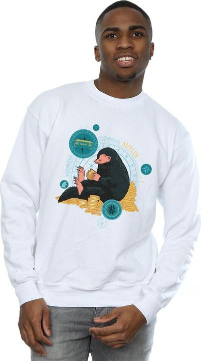 Actual product image Fantastic Beasts Mens Sitting Niffler Sweatshirt (XXL)