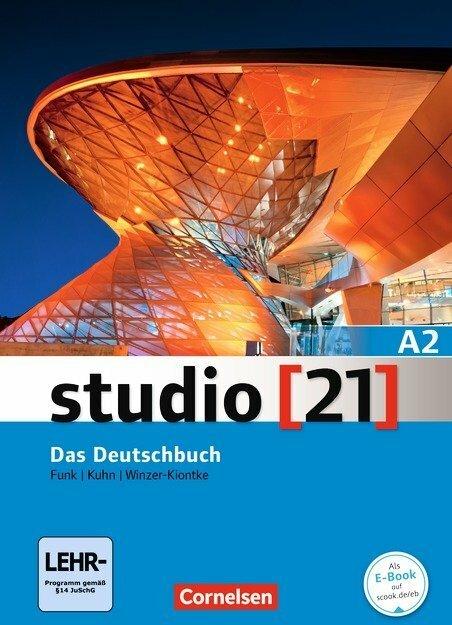 Produktbild studio 21 A2. Gesamtband. Das Deutschbuch. Übungsbuch mit DVD-ROM (Deutsch, Hermann Funk, Christina Kuhn, Britta Winzer-Kiontke, 2015)