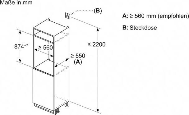 Actual product image Bosch Hausgeräte GIV21AFE0 (Installation, 96 l)