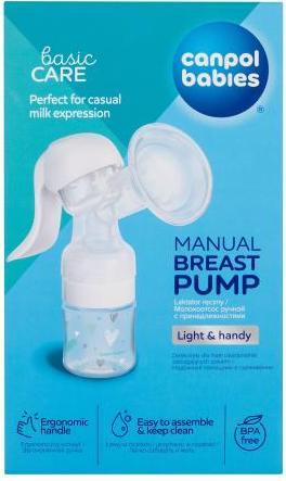 Immagine prodotto Canpol BABIES Tiralatte manuale Basic 12/216