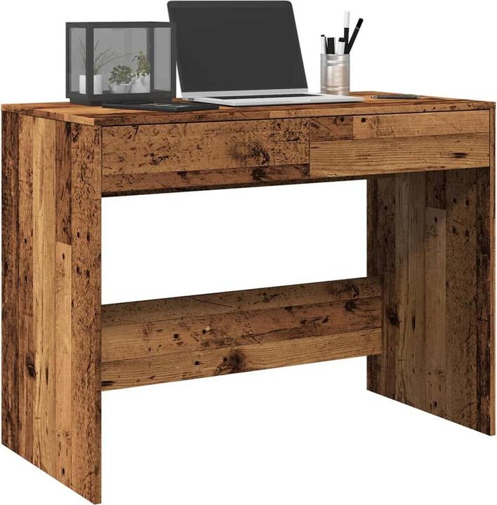 Image du produit VidaXL Schreibtisch Bürotisch Computertisch Arbeitstisch Tisch Altholz-Optik