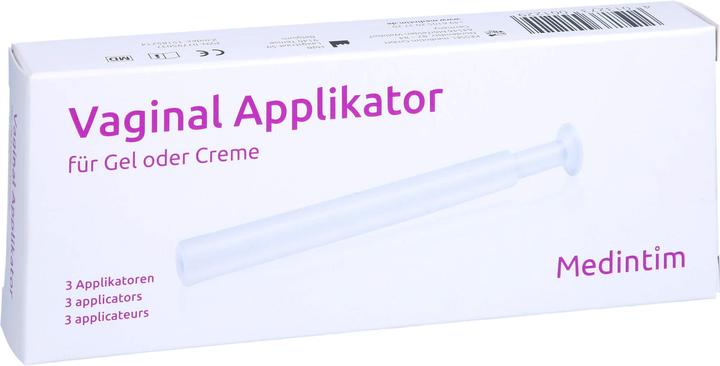 Immagine prodotto Medintim Applicatore vaginale per gel/crema, 3 pezzi (Gel intimo)