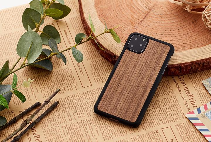 Produktbild Man&Wood SmartPhone case iPhone 11 Pro black walnut black (Apple iPhone 11 Pro)