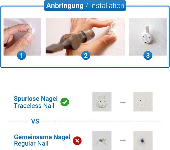 Actual product image Esmée Wandnetz Fotohalter Organizer Deko Fischernetz inkl. Holz Klammern + Wandhalterung 200x100cm (Bulletin board)