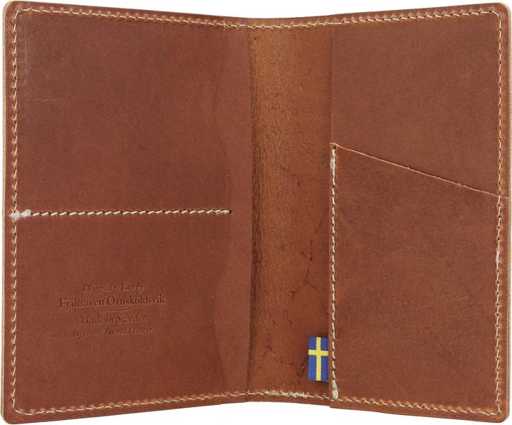 Actual product image Fjällräven Leather Passport Cover