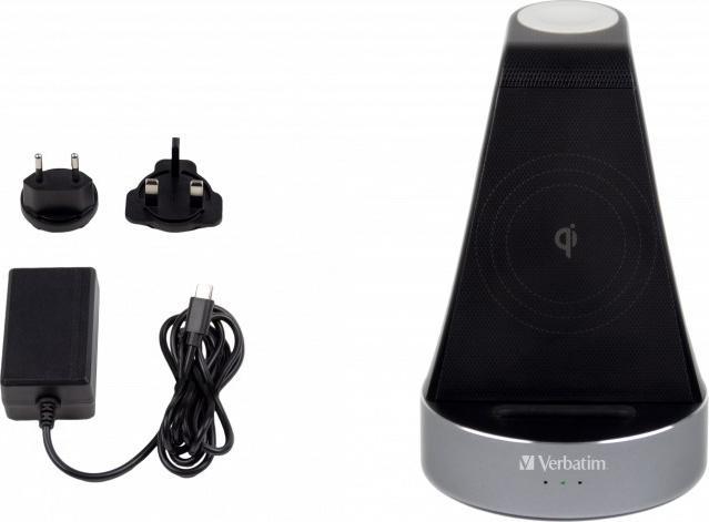Image du produit Verbatim Chargeur 2 en 1 Qi Wireless+Apple Watch (20 W)