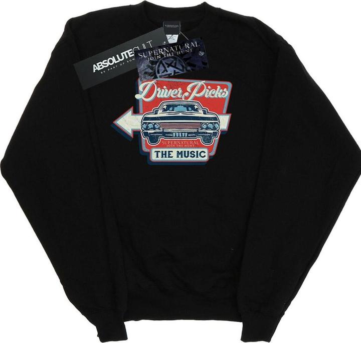 Produktbild Supernatural Driver Picks The Music Sweatshirt (M)