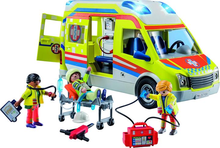 Actual product image Playmobil 71202 Ambulance with light and sound (71202, Playmobil City Life)